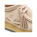 Wallabee - Beige Leather - Mujer