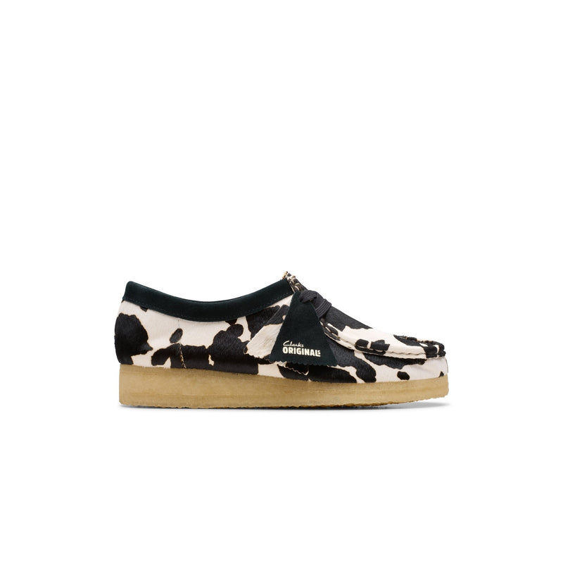 Chaussures Wallabee - Cow Print Hairon - Femme