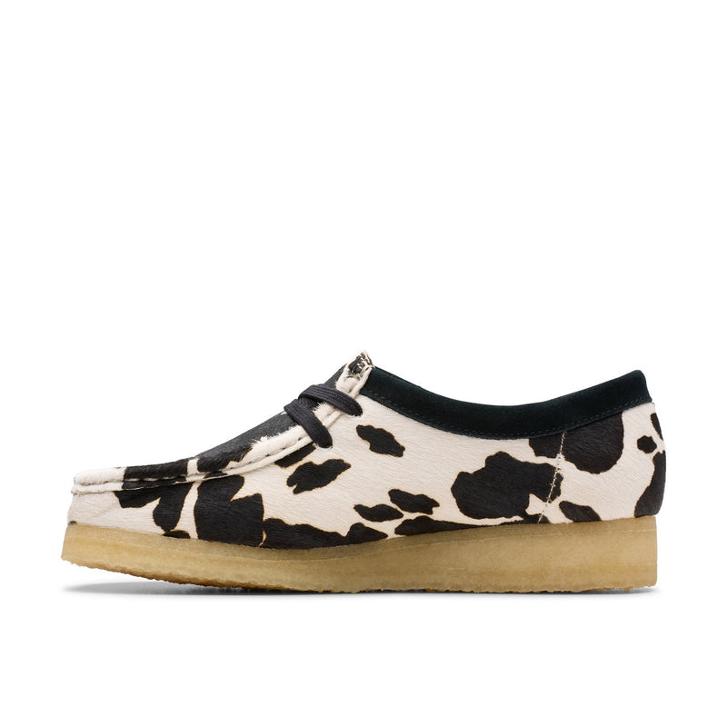 Wallabee - Hairon con estampado de vaca - Mujer