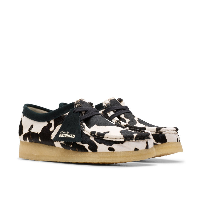 Chaussures Wallabee - Cow Print Hairon - Femme