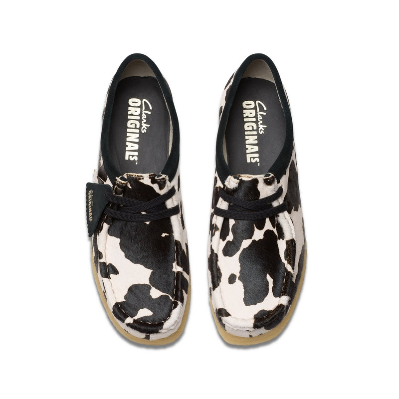 Chaussures Wallabee - Cow Print Hairon - Femme