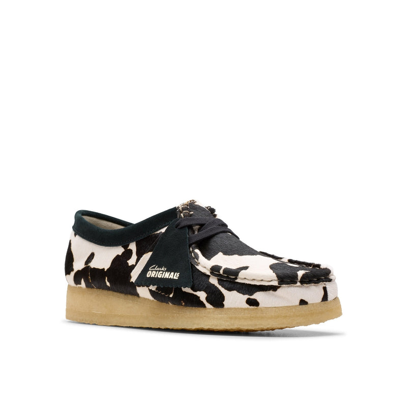 Wallabee - Hairon con estampado de vaca - Mujer