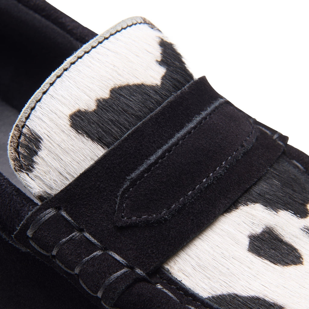 Wallabeeloafer - Cow Print Hairon - Women