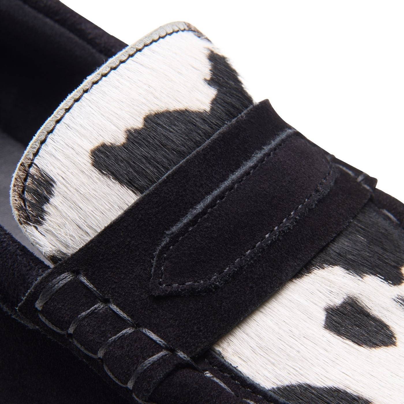 Wallabeeloafer - Cow Print Hairon - Women