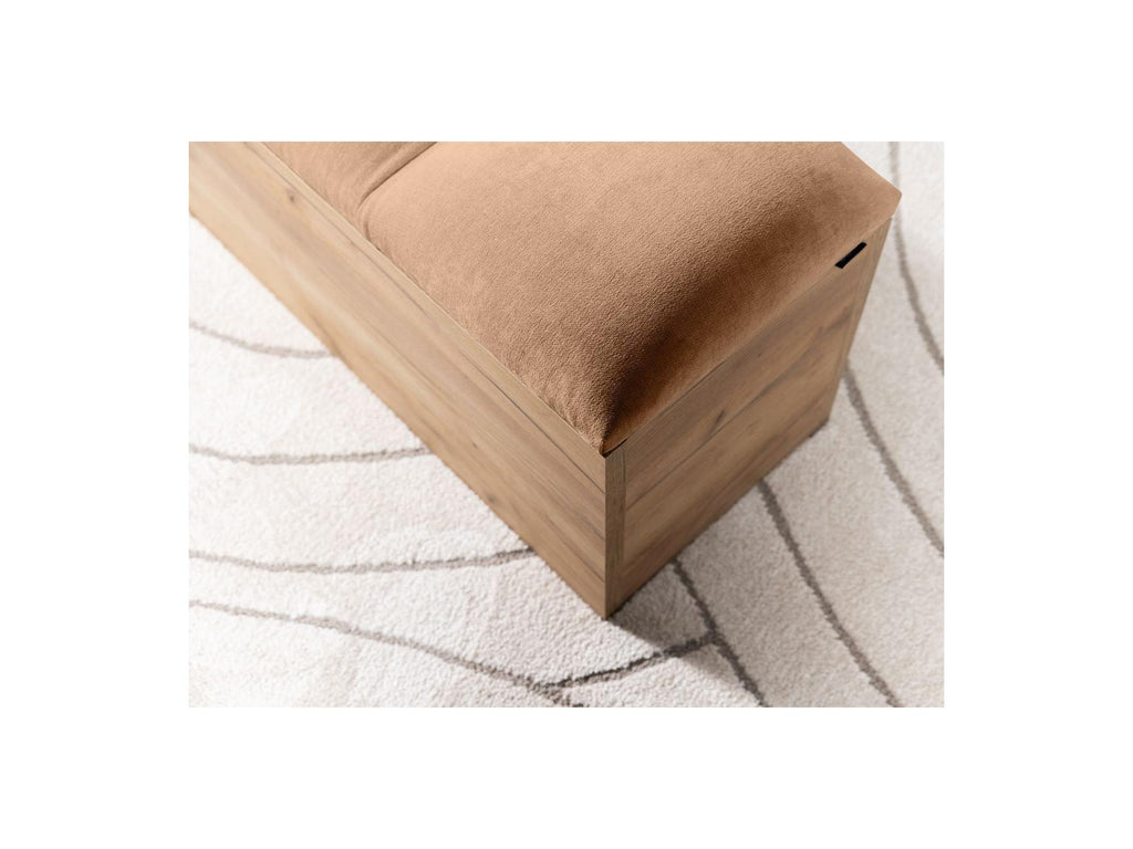 Cama con lamas macizas - Kumo - Patas de madera natural + Pie de cama con lamas macizas - Kumo