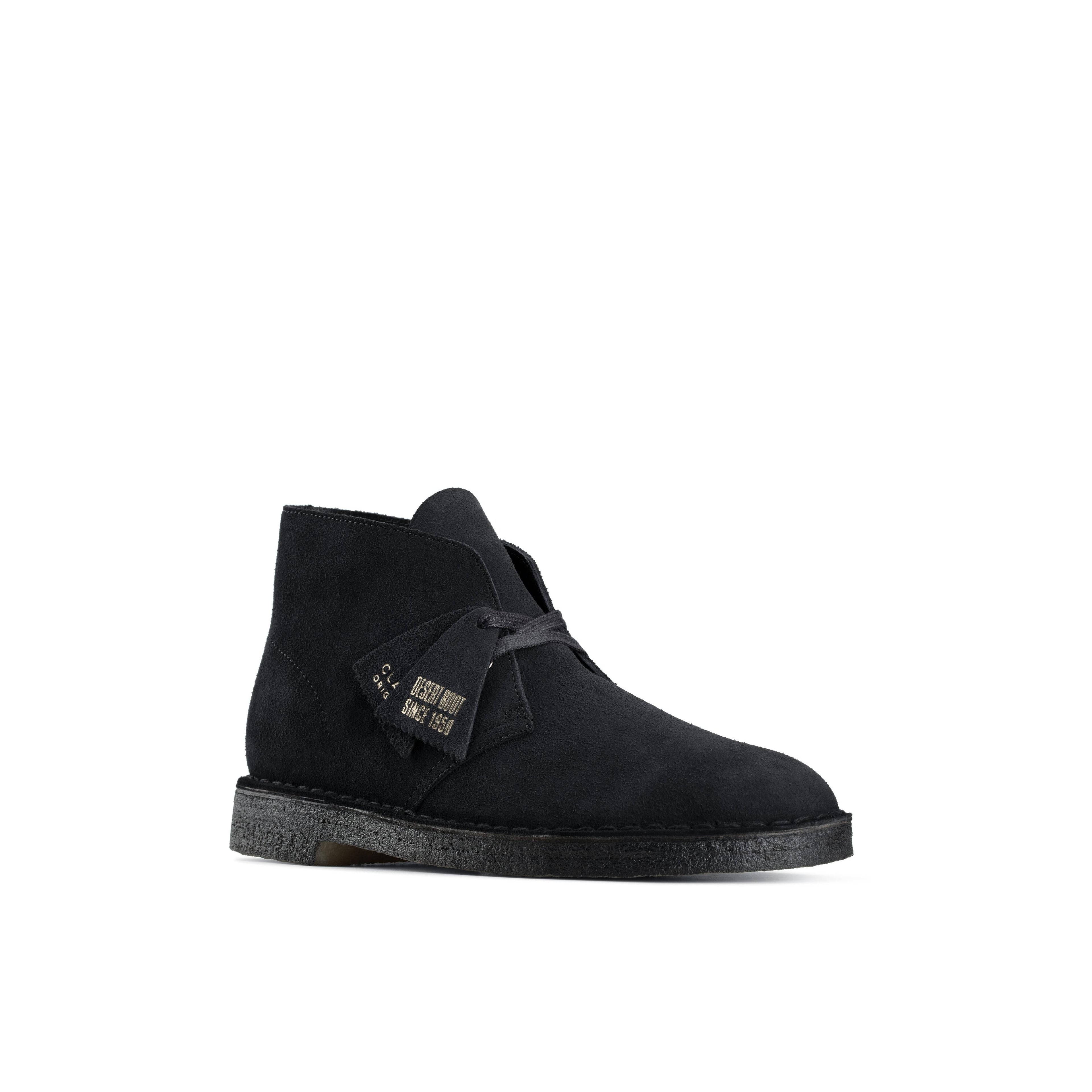 Desert Boot - Black/Black - Hombre