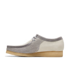 Wallabee Shoes - Grey/Off White - Men