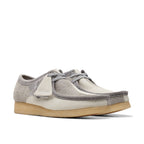 Wallabee Shoes - Grey/Off White - Men