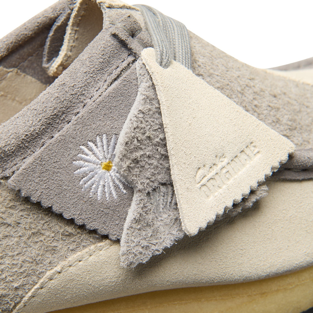 Wallabee Shoes - Grey/Off White - Men
