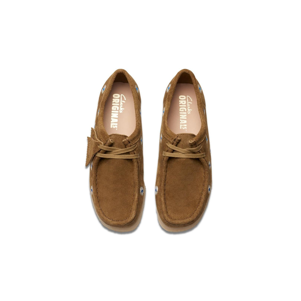 Wallabee - Dark Olive Emb - Women