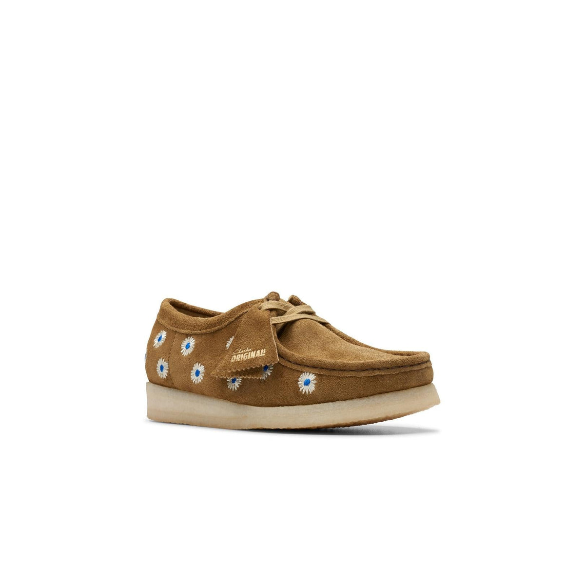 Wallabee - Dark Olive Emb - Women