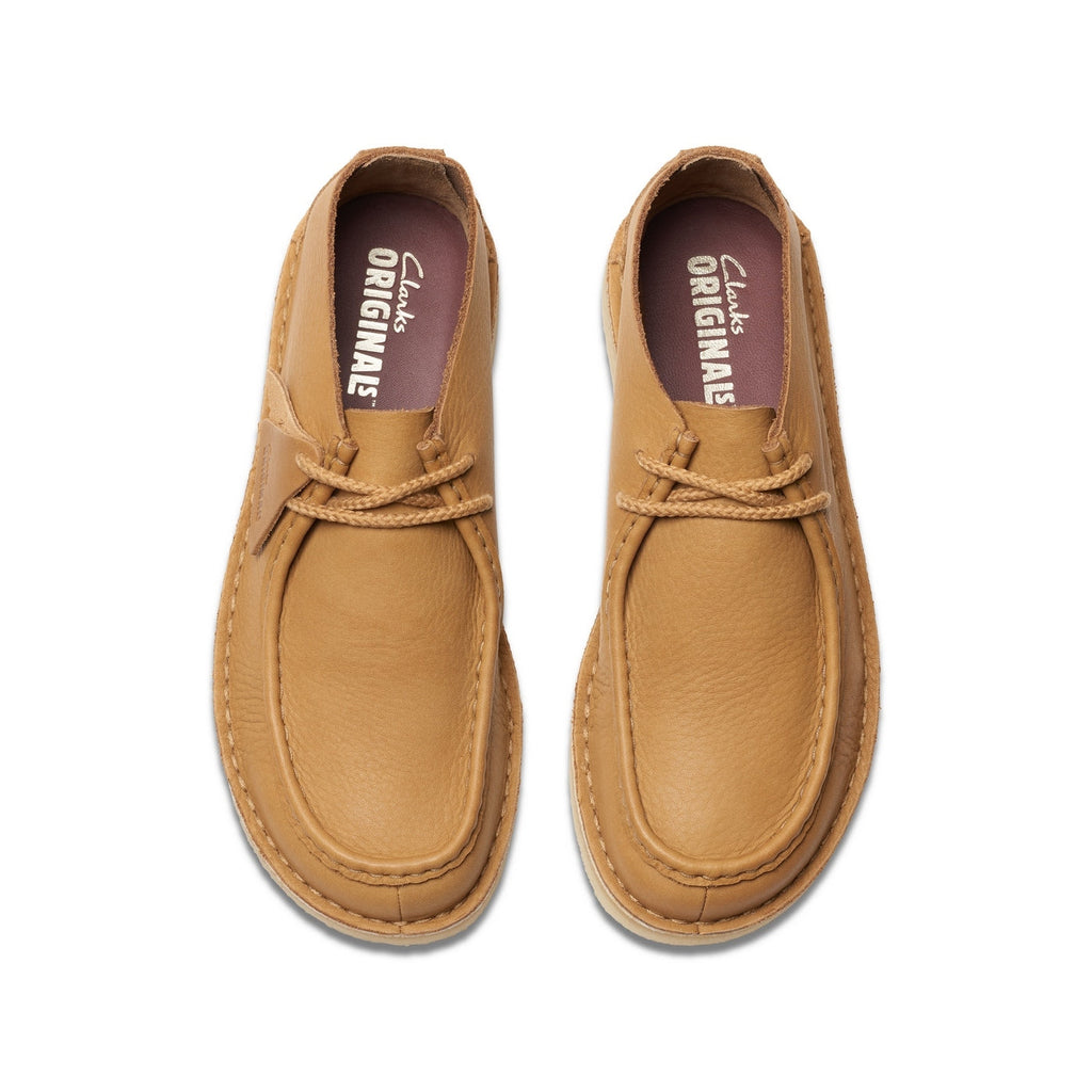 Clarks - Desert Nomad Shoes - Mid Tan Lea - Men