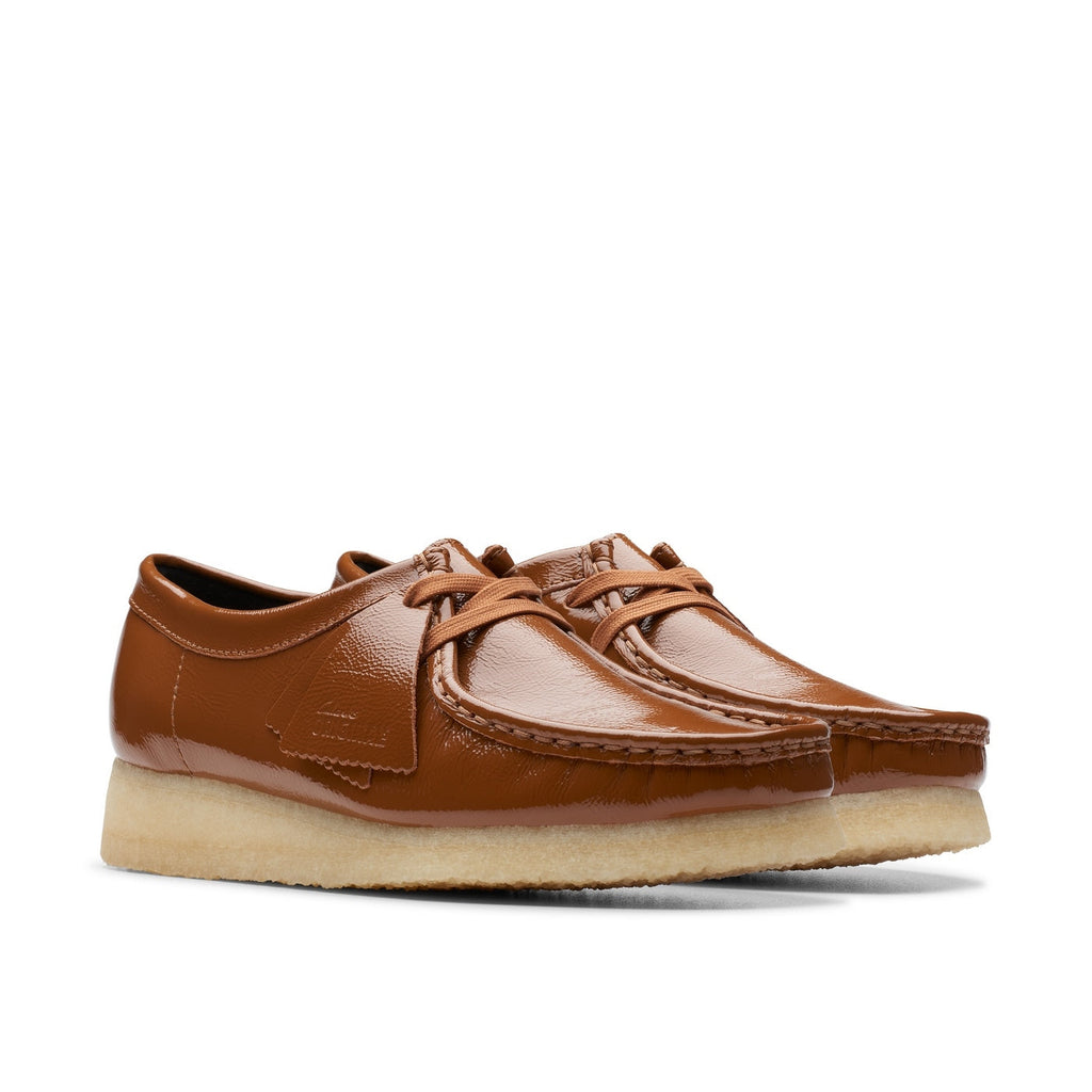 Wallabee - Dusk Brown Patent - Mujer