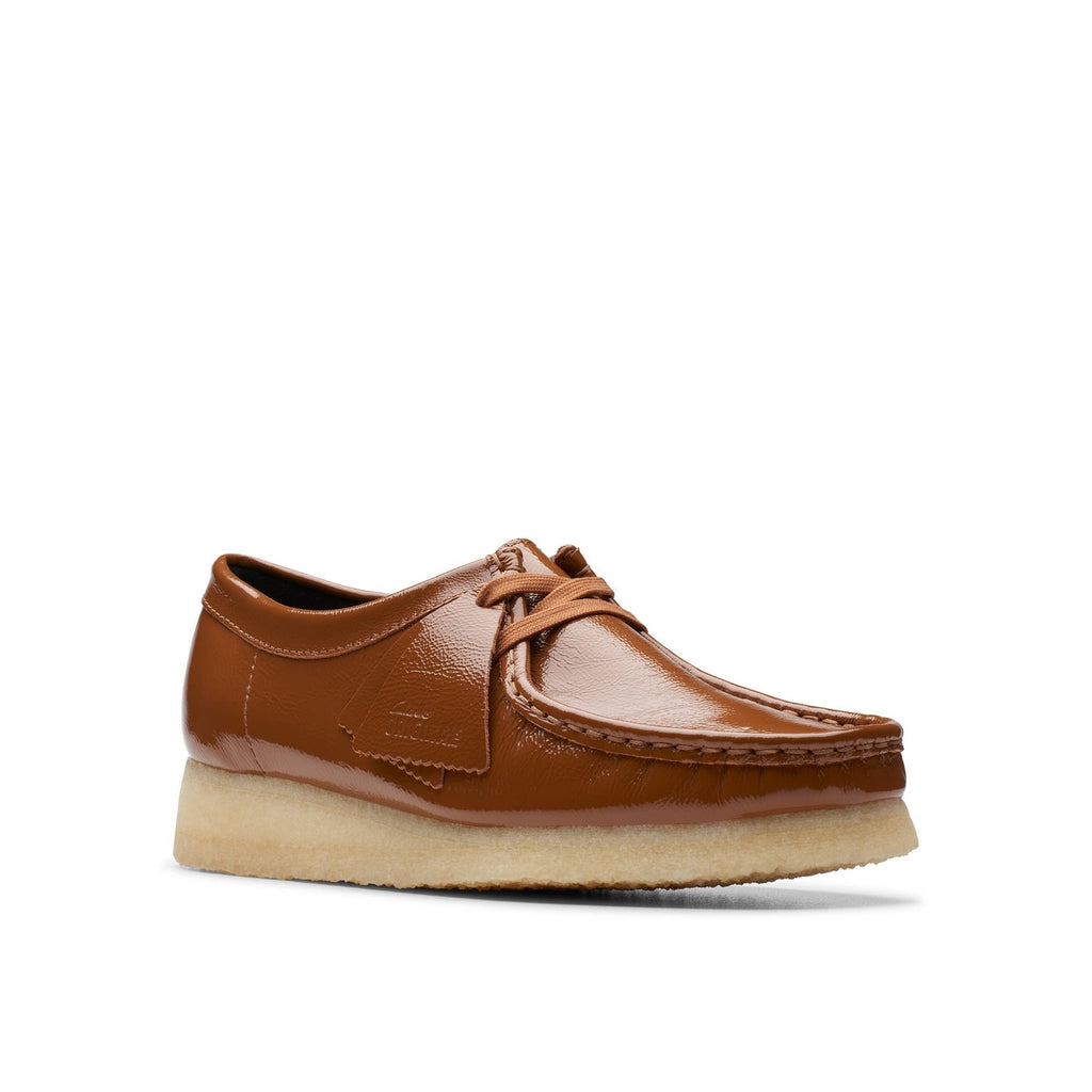 Wallabee - Dusk Brown Patent - Mujer