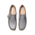 Wallabee Shoes - Grey Croc - Men