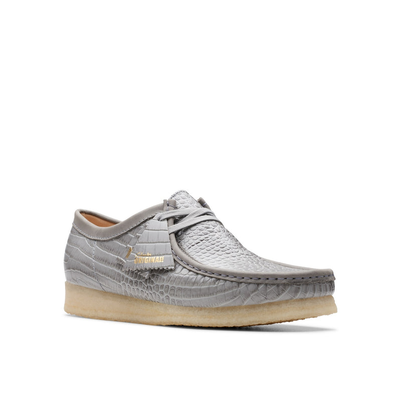 Chaussures Wallabee - Grey Croc - Homme