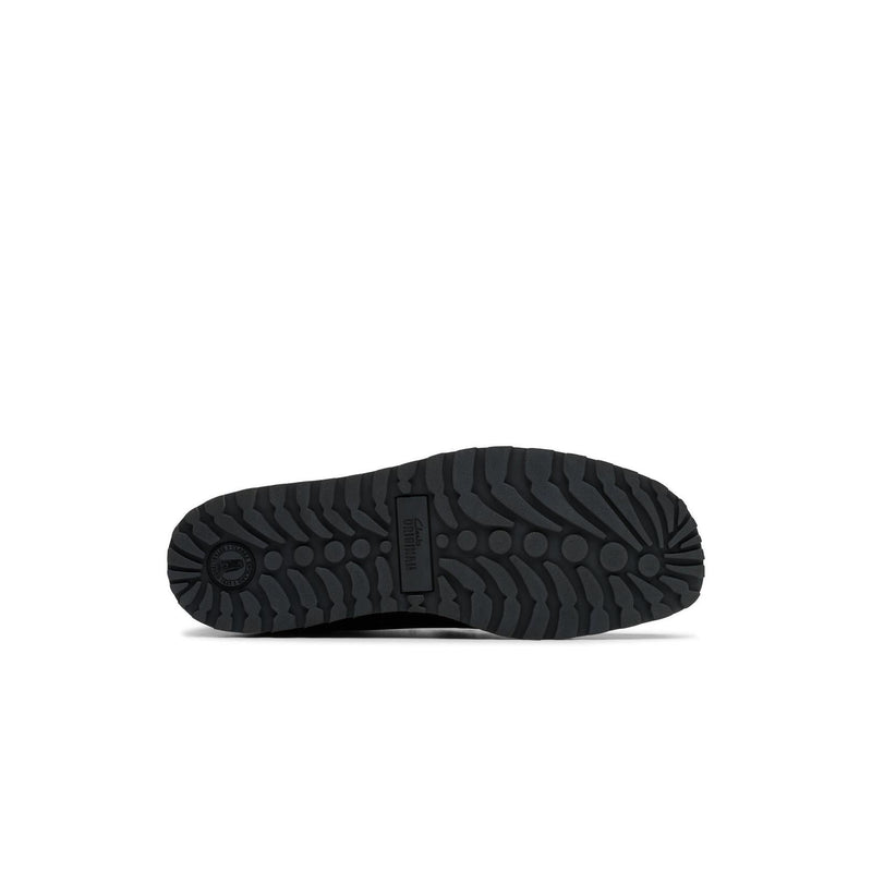 Wallabee Scout - Black Leather - Men
