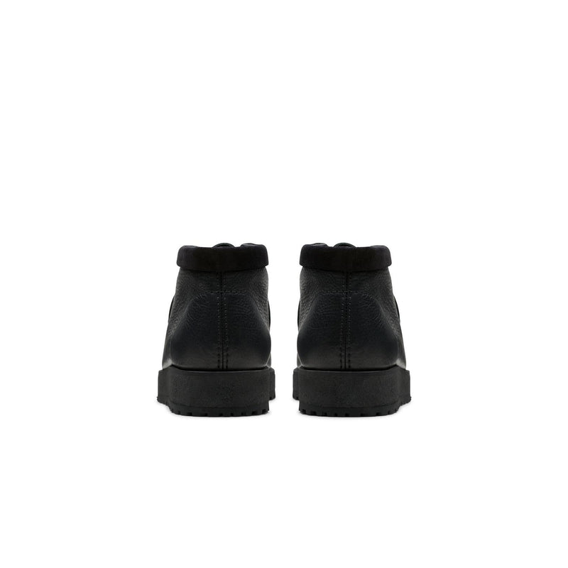 Wallabee Scout - Black Leather - Men