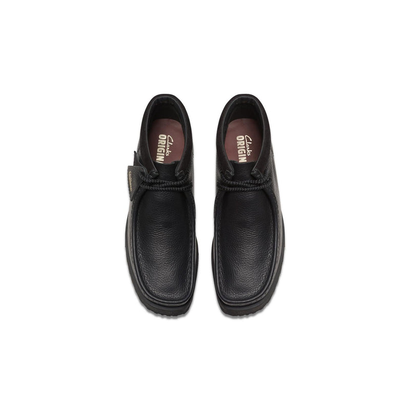 Wallabee Scout - Black Leather - Men
