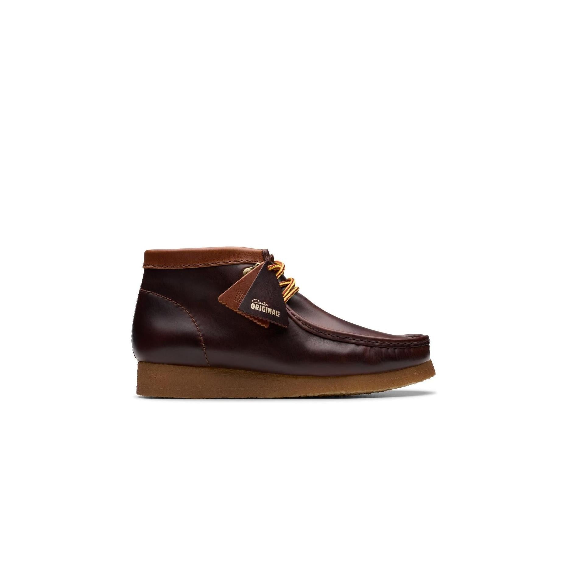 Botas Wallabt Hiker - Burgundy Leather - Hombre