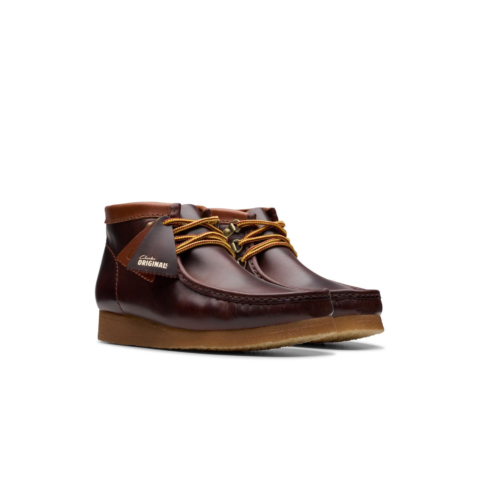 Botas Wallabt Hiker - Burgundy Leather - Hombre