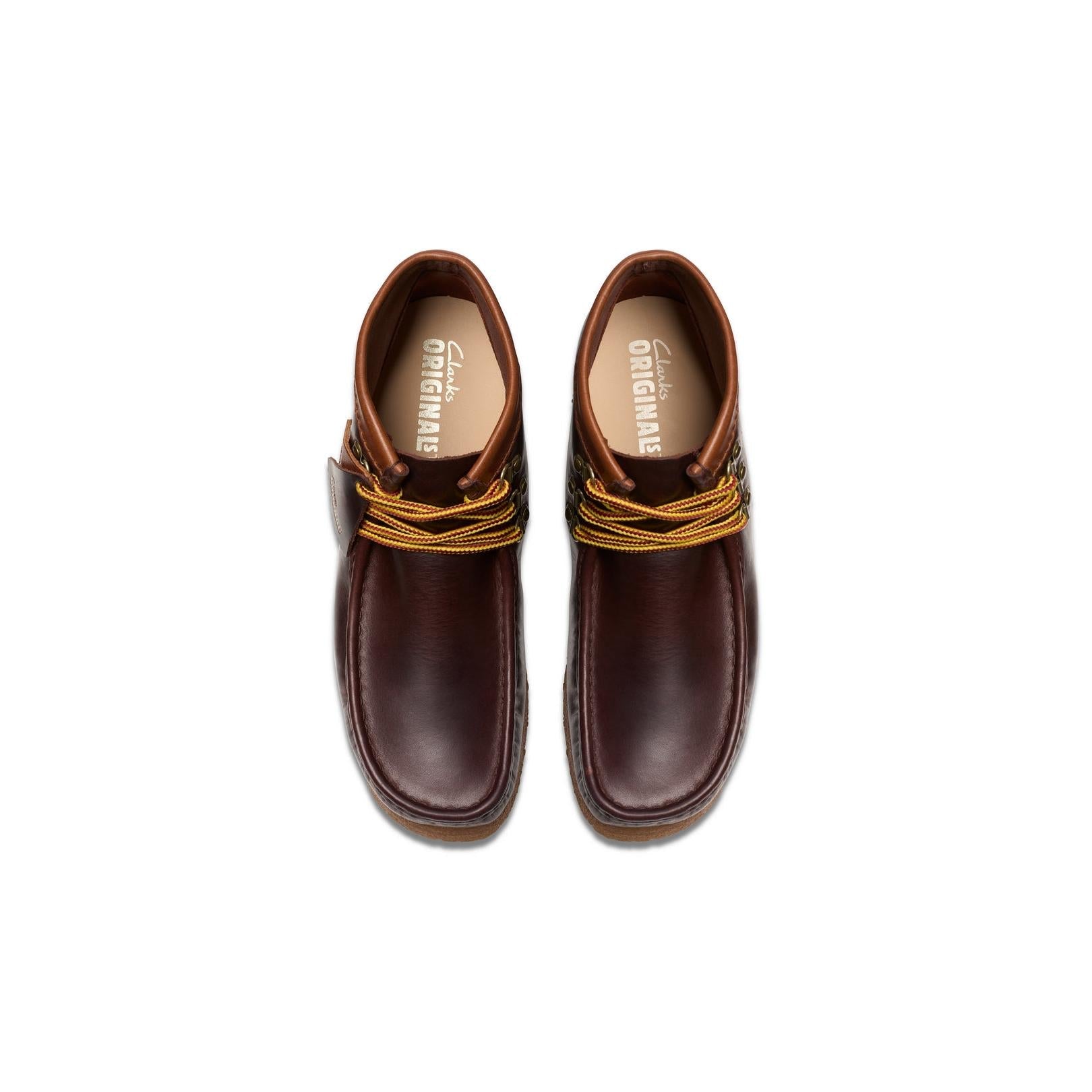 Botas Wallabt Hiker - Burgundy Leather - Hombre