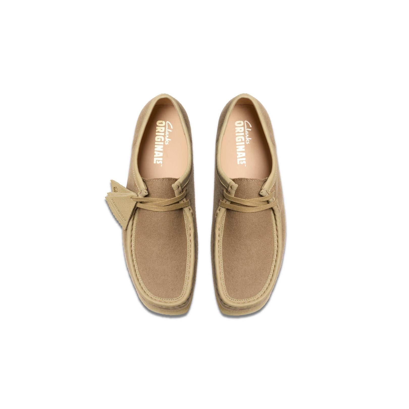 Wallabee - Camel Wool - Hombre