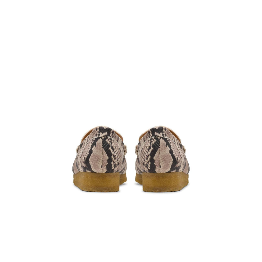 Wallabee Loafer - Grey Snake Leather - Femme