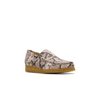 Wallabee Loafer - Grey Snake Leather - Femme
