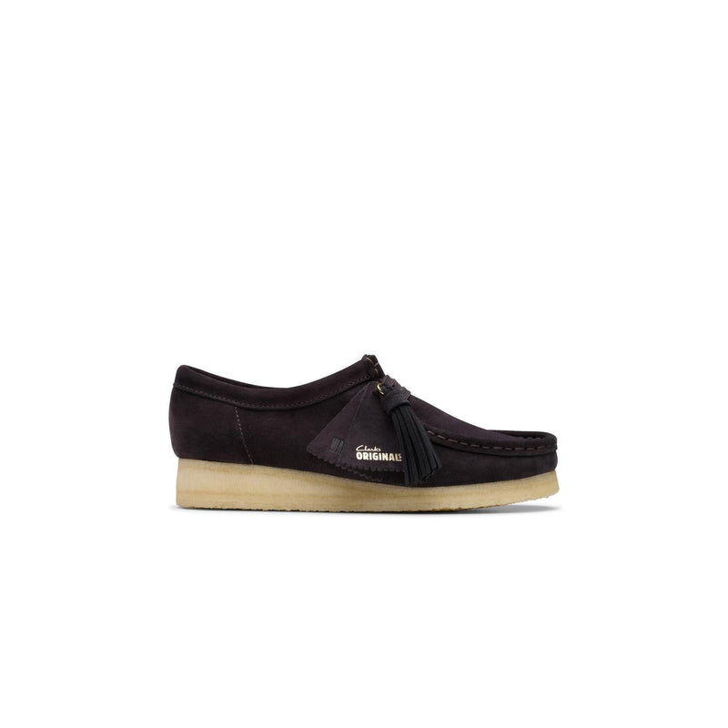 Wallabee - Ante marrón pizarra - Mujer
