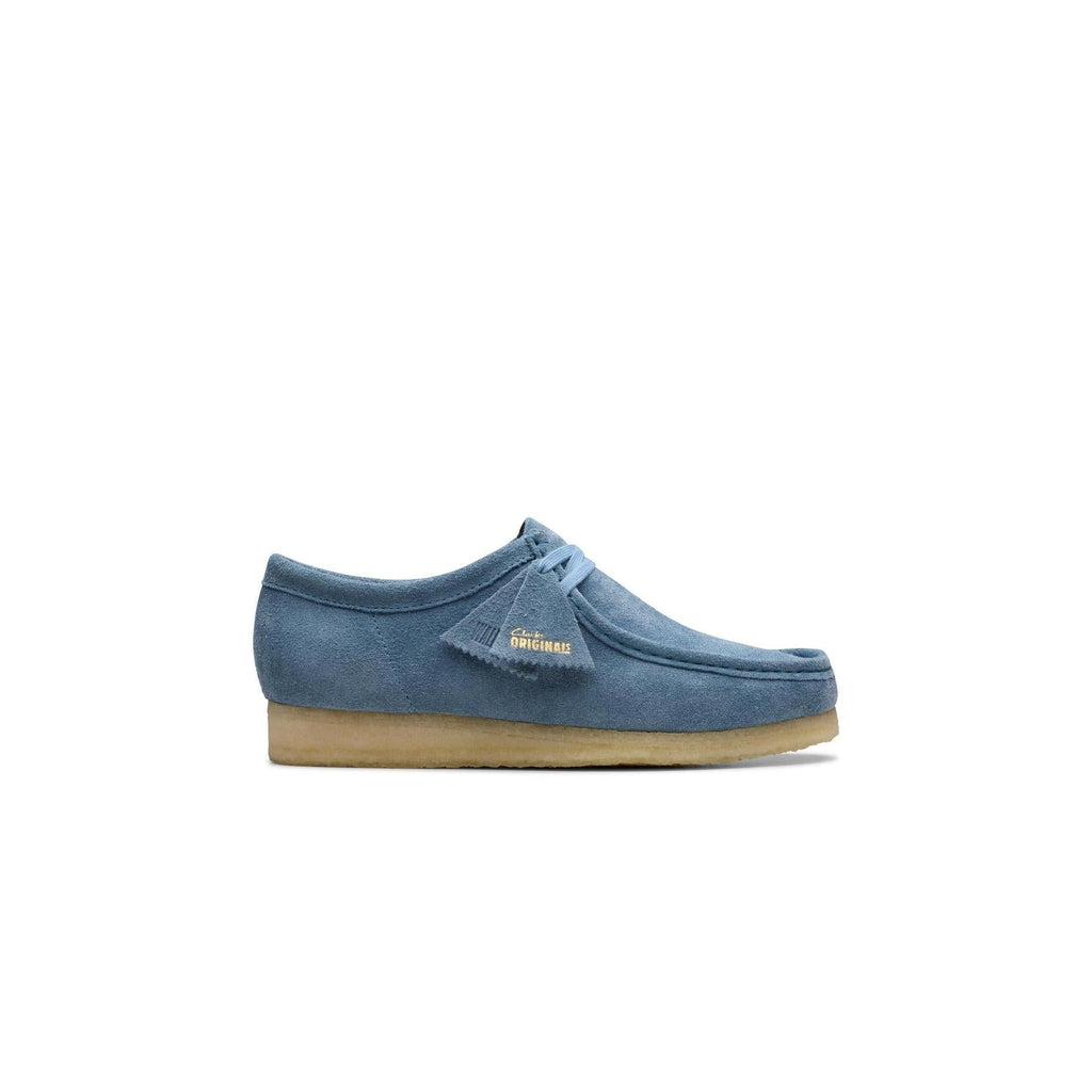 Wallabee - French Blue Suede - Hombre