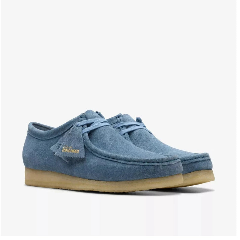 Clarks Wallabee Suede French Blue French Blue Suede