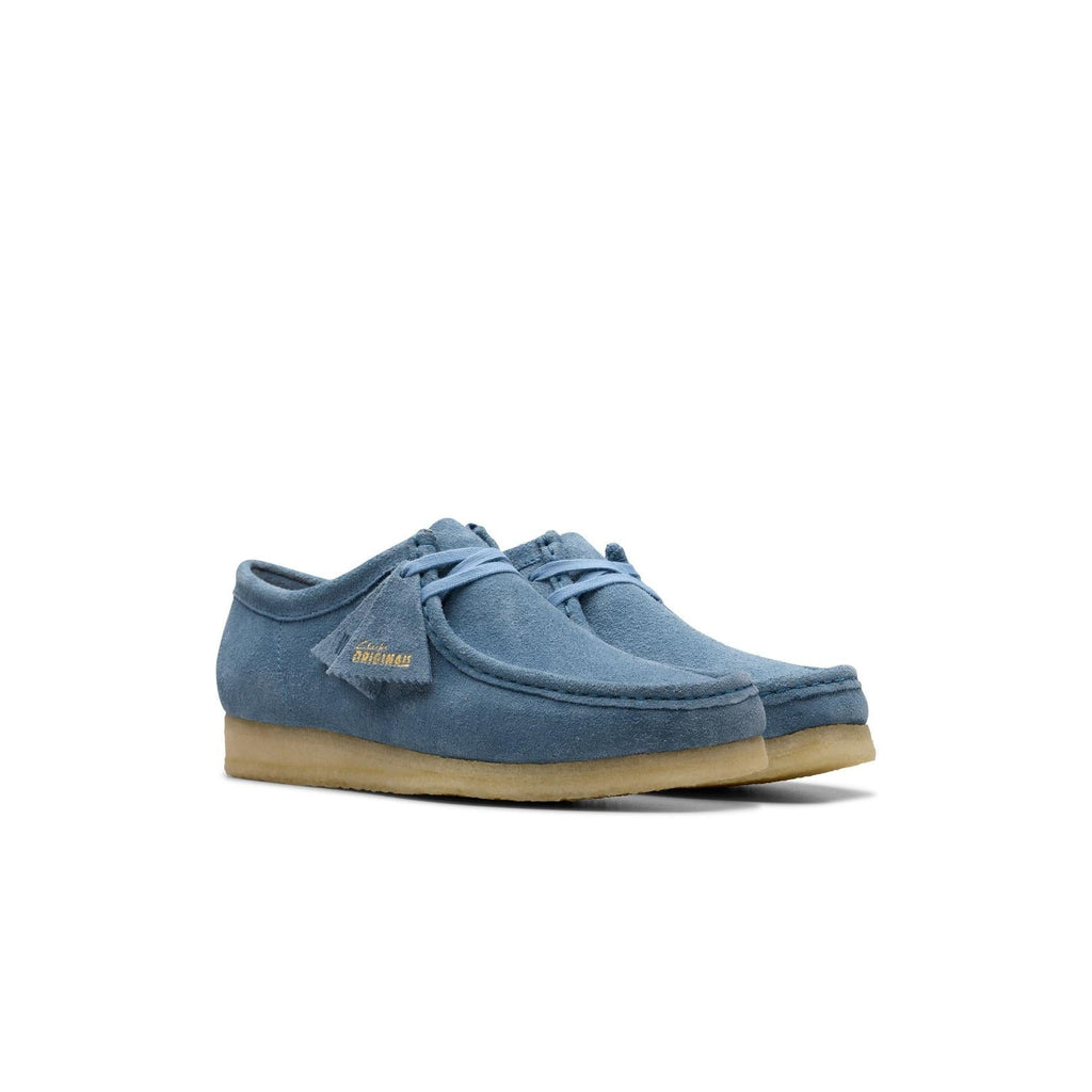 Wallabee - French Blue Suede - Hombre
