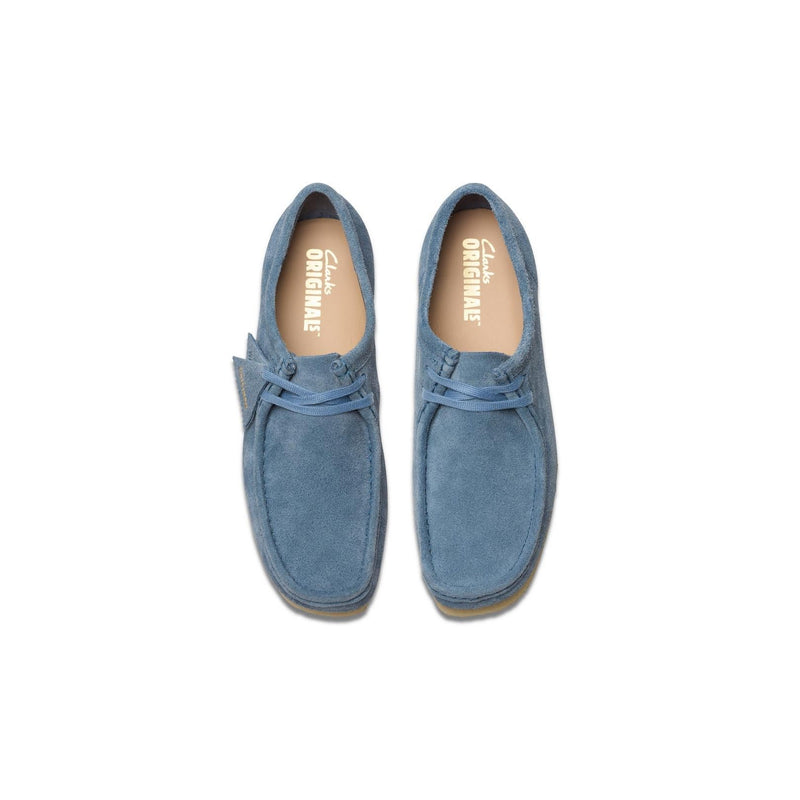Wallabee - Ante azul francés - Hombre