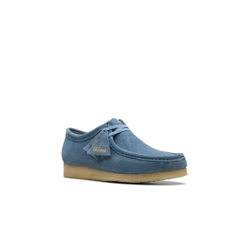 Wallabee - Ante azul francés - Hombre