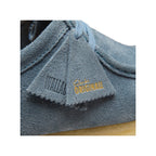 Wallabee - French Blue Suede - Hombre