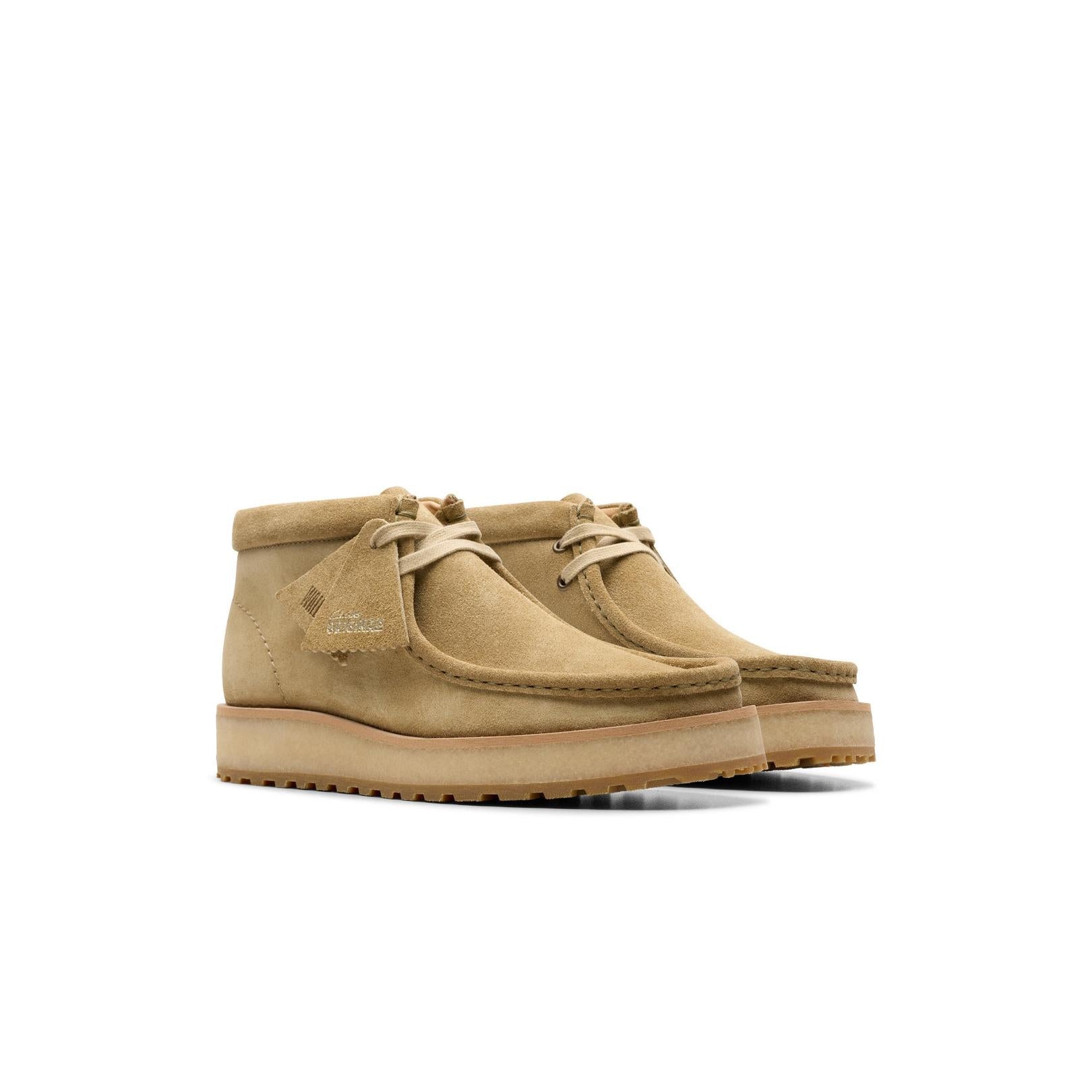 Wallabee Scout - Dark Sand Suede - Mujer