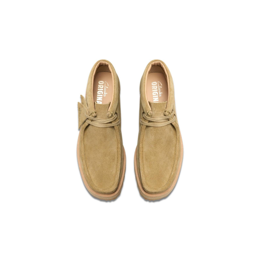 Wallabee Scout - Dark Sand Suede - Mujer