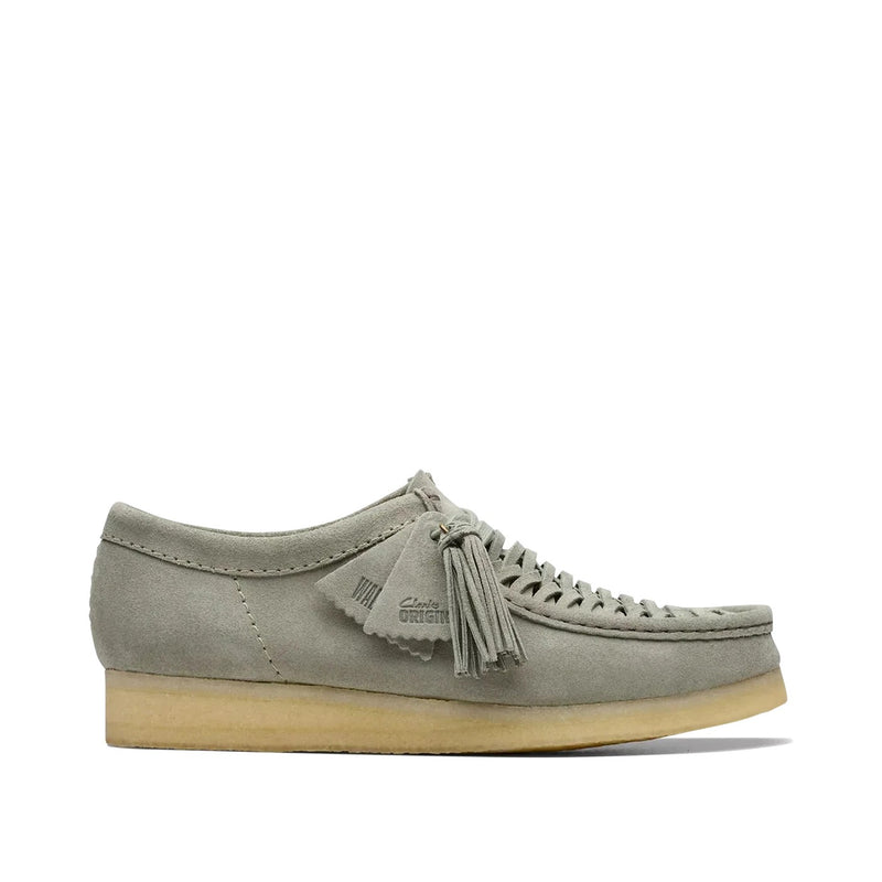 Clarks Originals Wallabee Weave Sage Suede