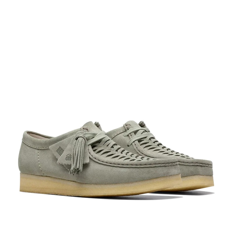 Clarks Originals Wallabee Weave Sage Suede
