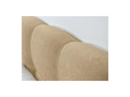 Bed with Solid Slats - Kumo - Natural Wooden Legs