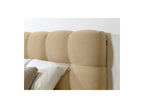 Bed with Solid Slats - Kumo - Natural Wooden Legs