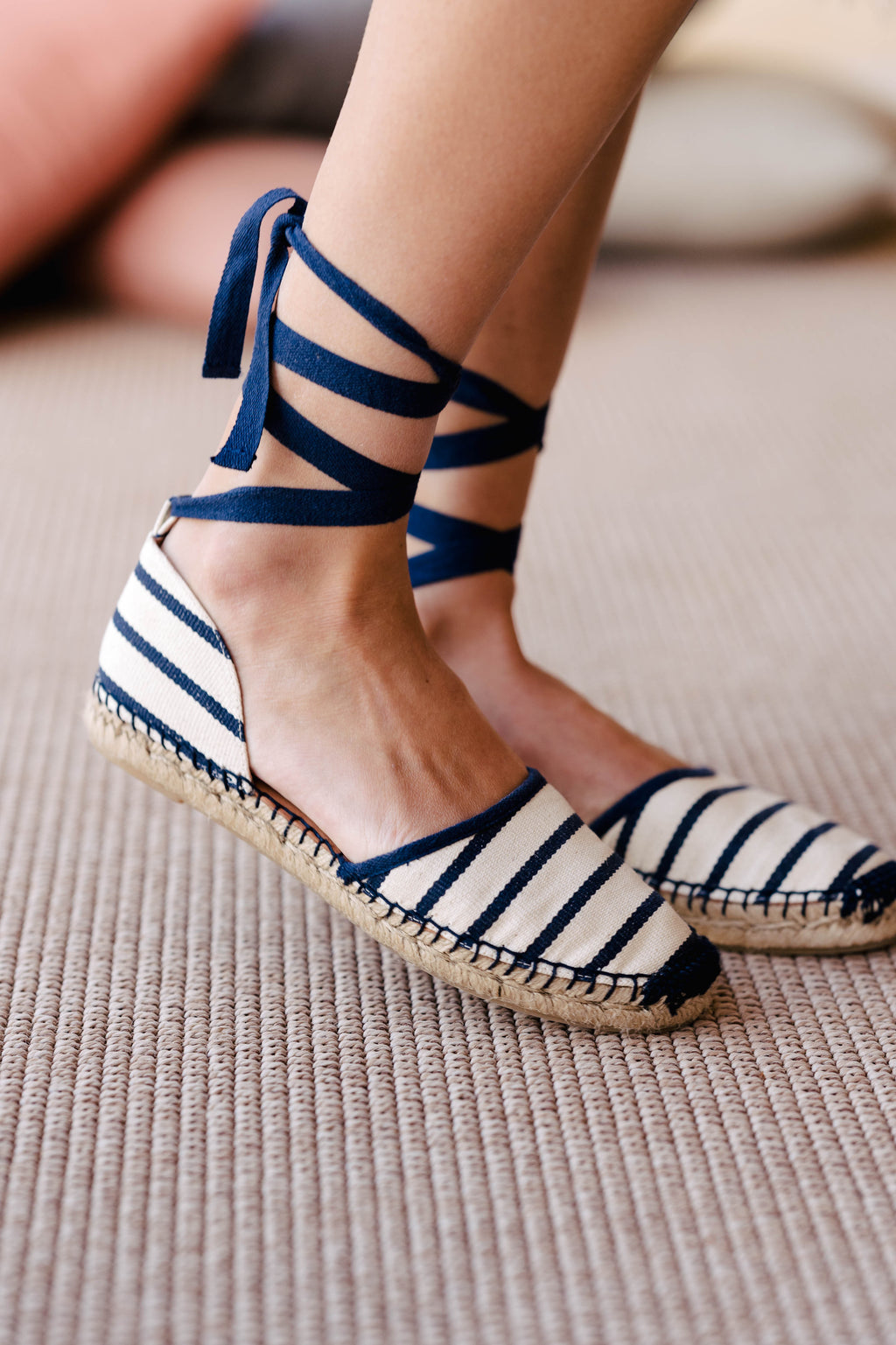 Armel Navy Espadrille