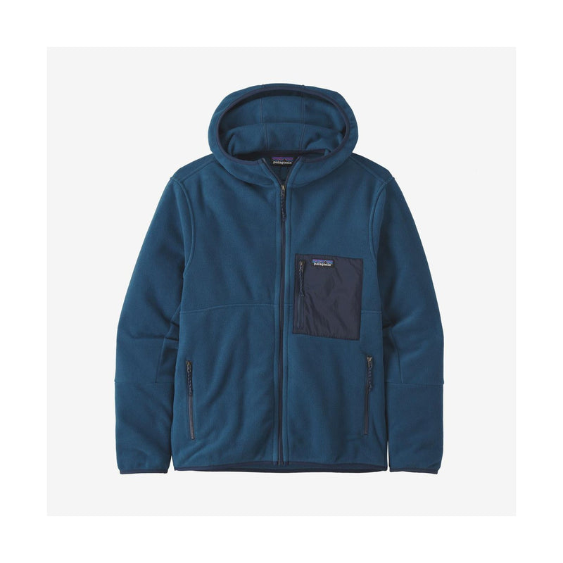 Patagonia - Hoodie Microdini - Cyan - Homme