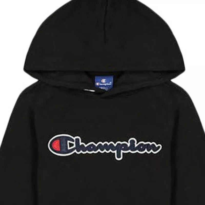 Sweat À Capuche Champion Junior - Noir