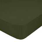 Fitted Sheet - Basic - Olive Green