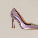 Jonak - Escarpins Dabate Cuir Metallise - Lilas