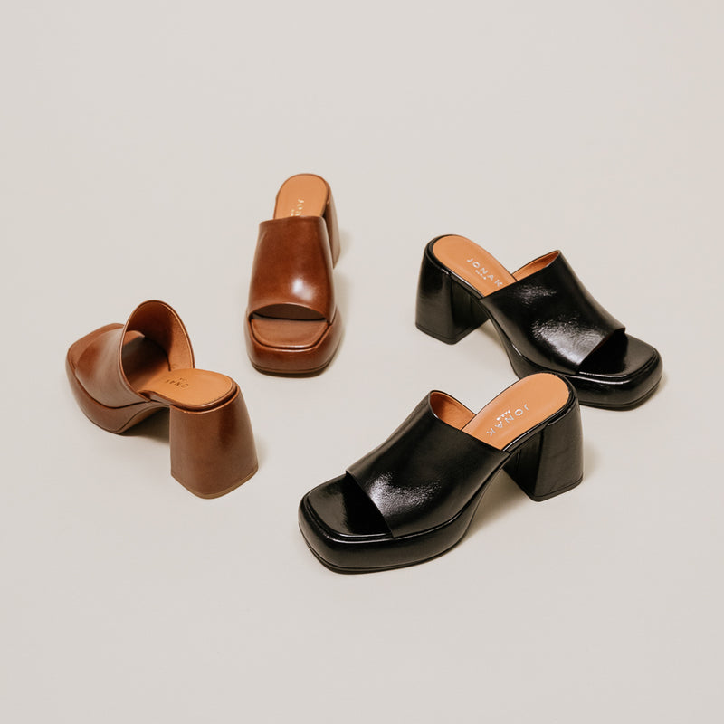 Jonak - sandals Debat Cuir Vieilli - Black