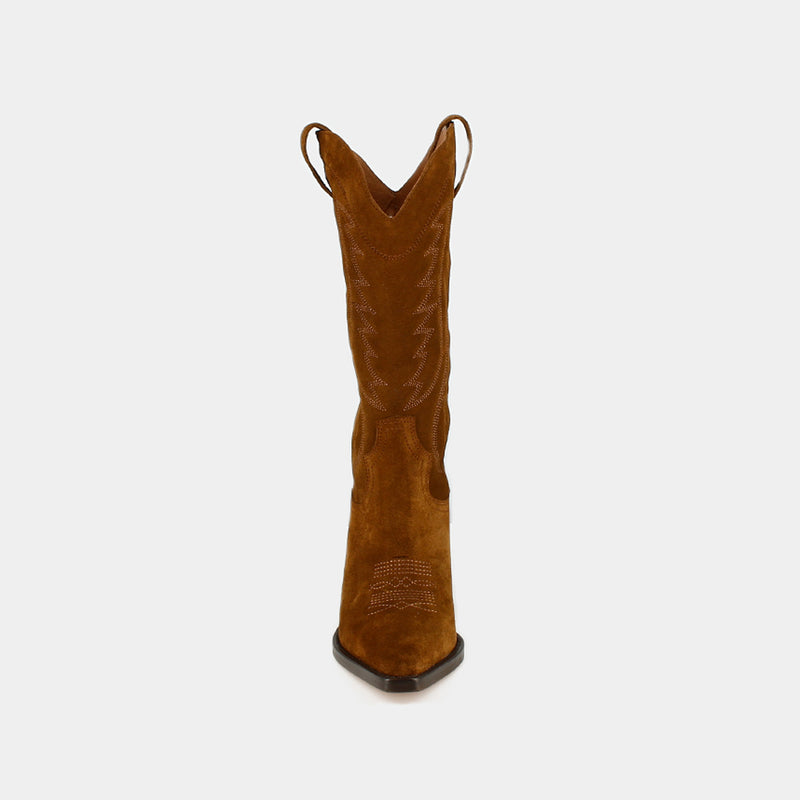 Jonak - Debora Croute Boots - Cognac