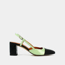 Jonak - Zapatillas Dhapop Vernis - Negro/Verde claro